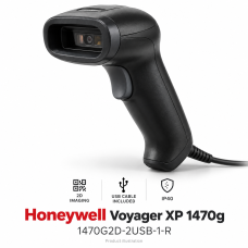 Honeywell Voyager XP 1470g handheld 2D barcode imager with USB cable and IP40 rating Honeywell Voyager XP 1470g handheld 2D barcode imager with USB cable and IP40 rating